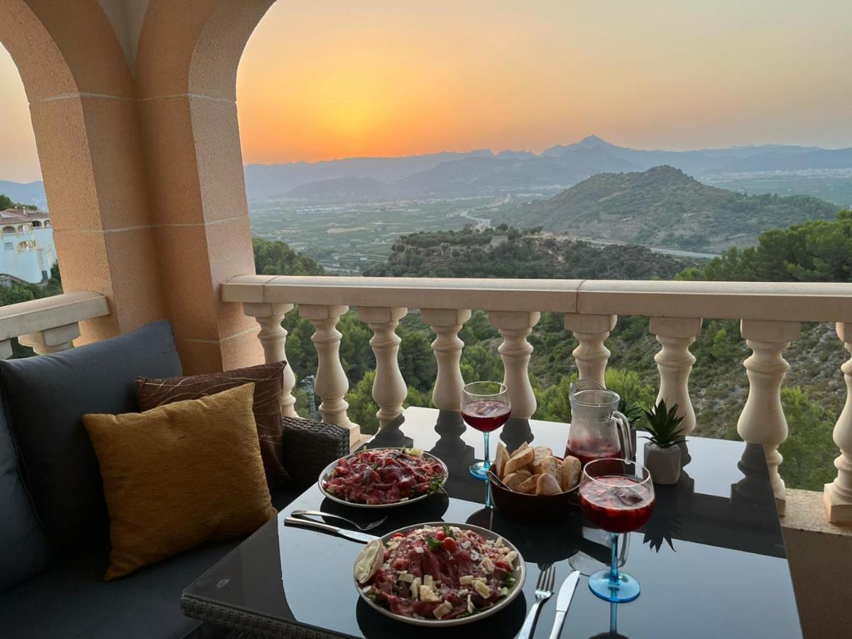 Casa Joli Lovely villa sea view private pool Oliva Esterno foto