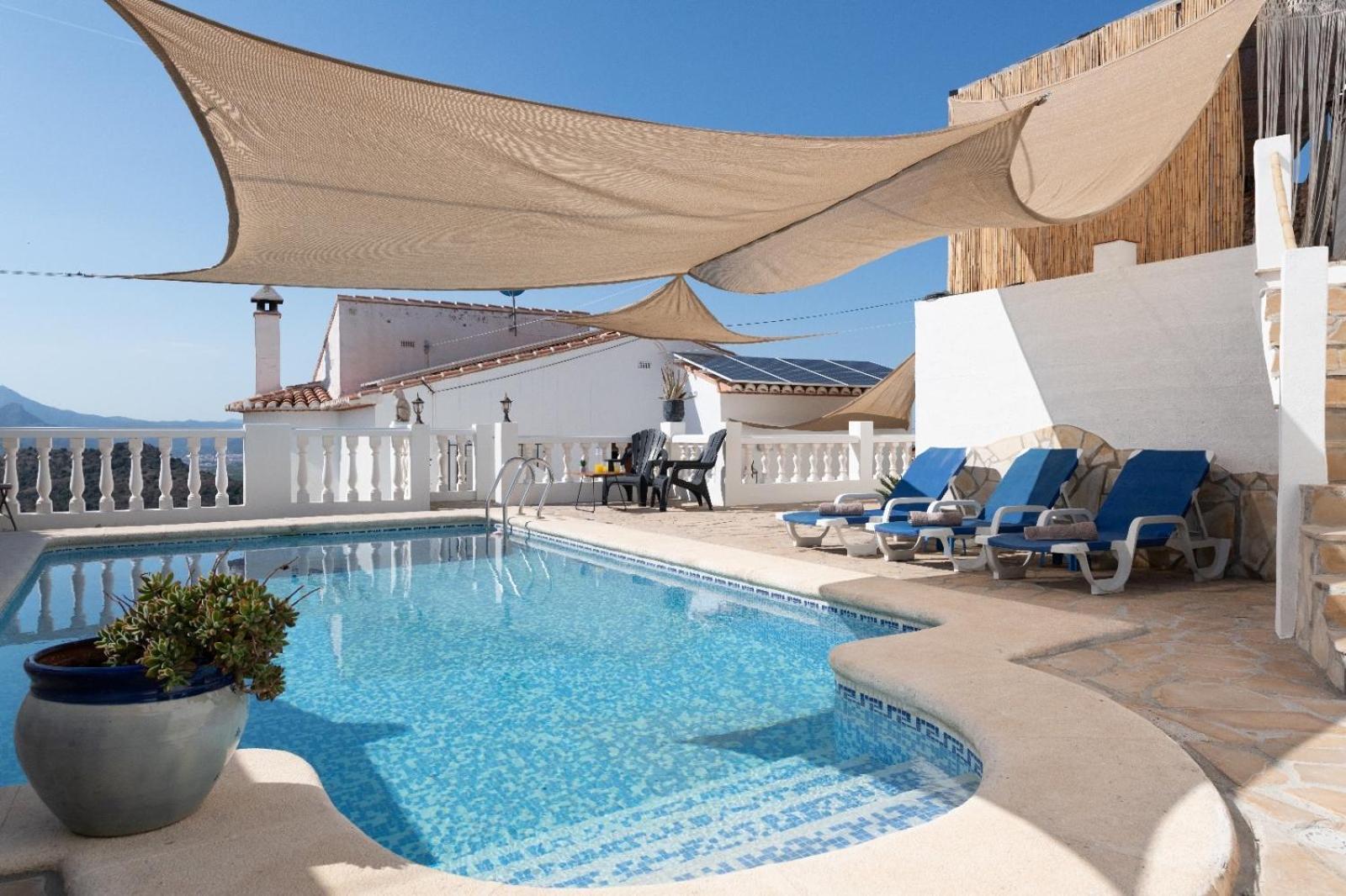 Casa Joli Lovely villa sea view private pool Oliva Esterno foto